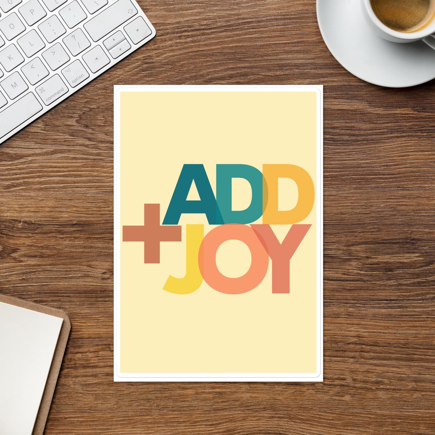 addJOY sticker sheet