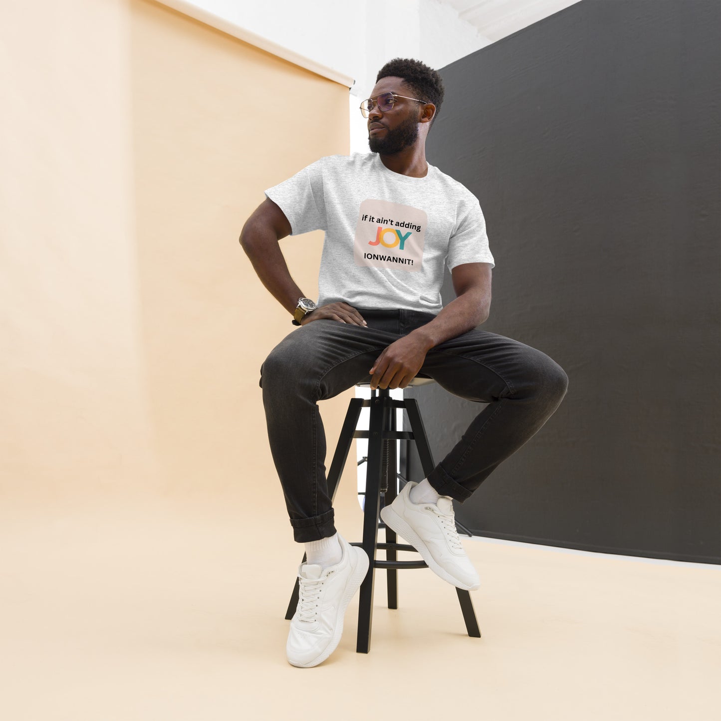 If it Ain't adding JOY Men's classic tee