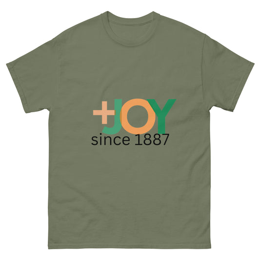 JOY since 1887 men's classic tee