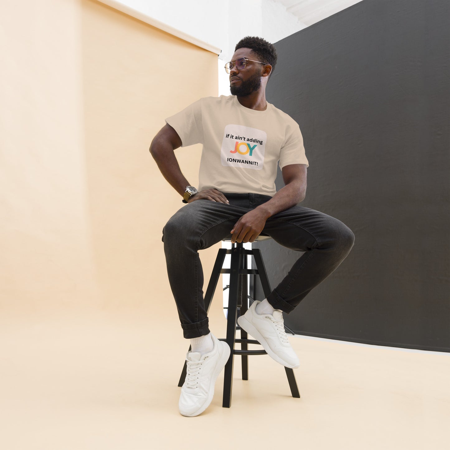 If it Ain't adding JOY Men's classic tee