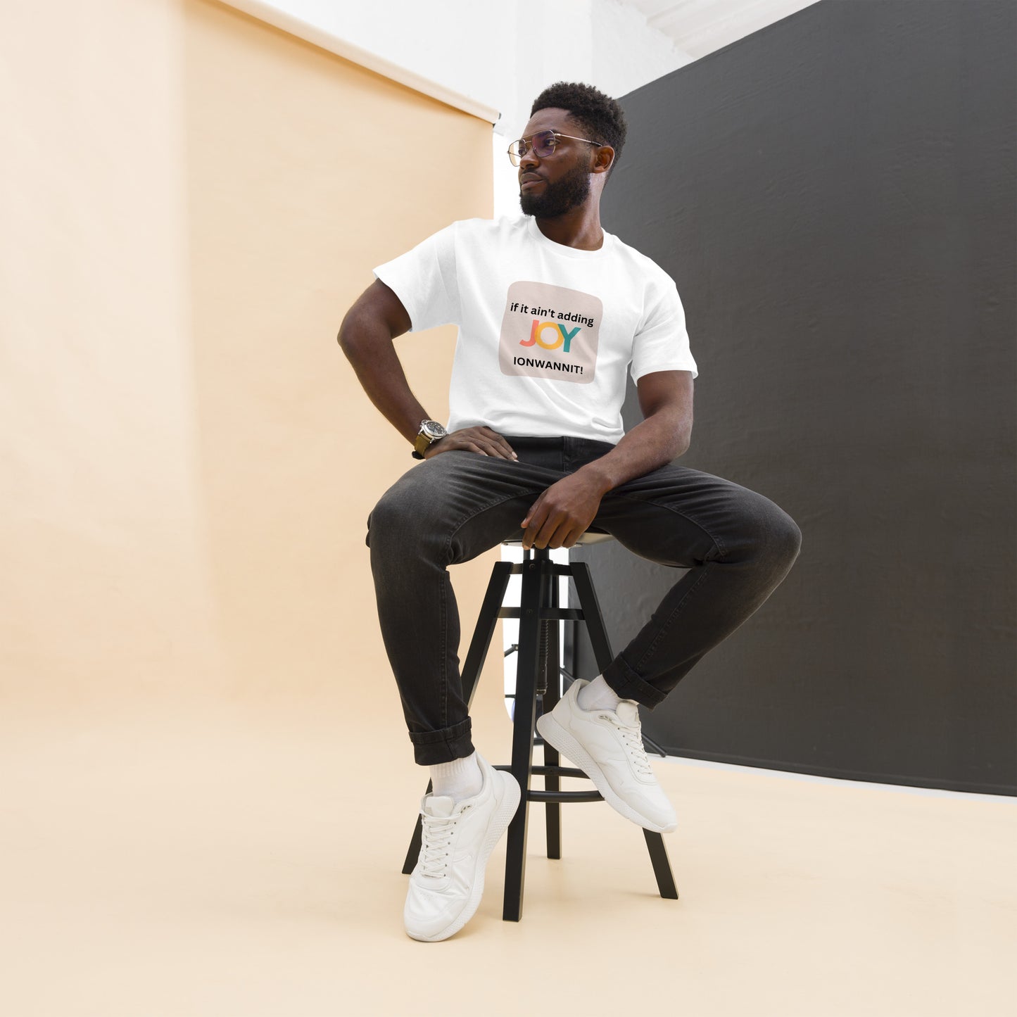 If it Ain't adding JOY Men's classic tee