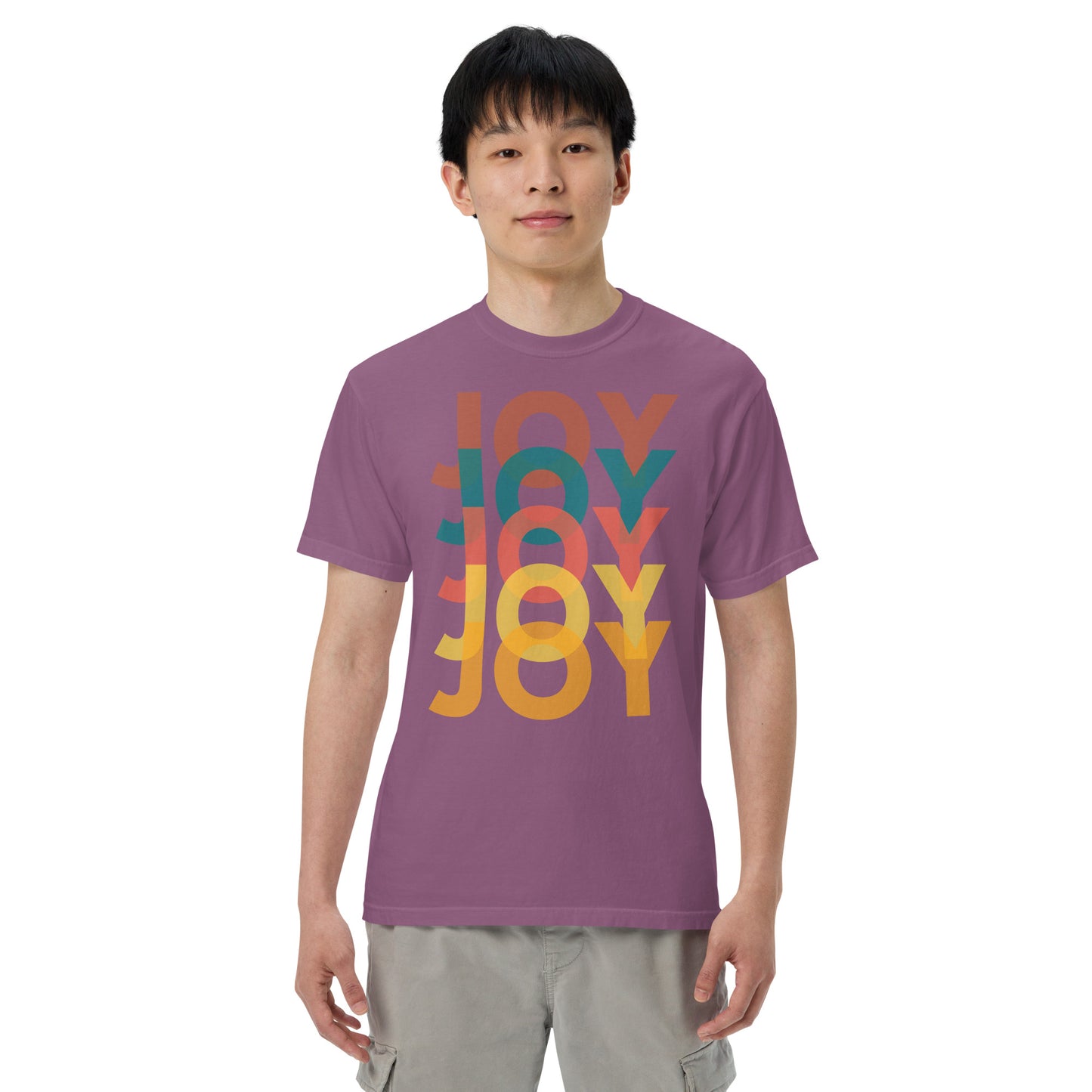 JOY Men’s garment-dyed heavyweight t-shirt