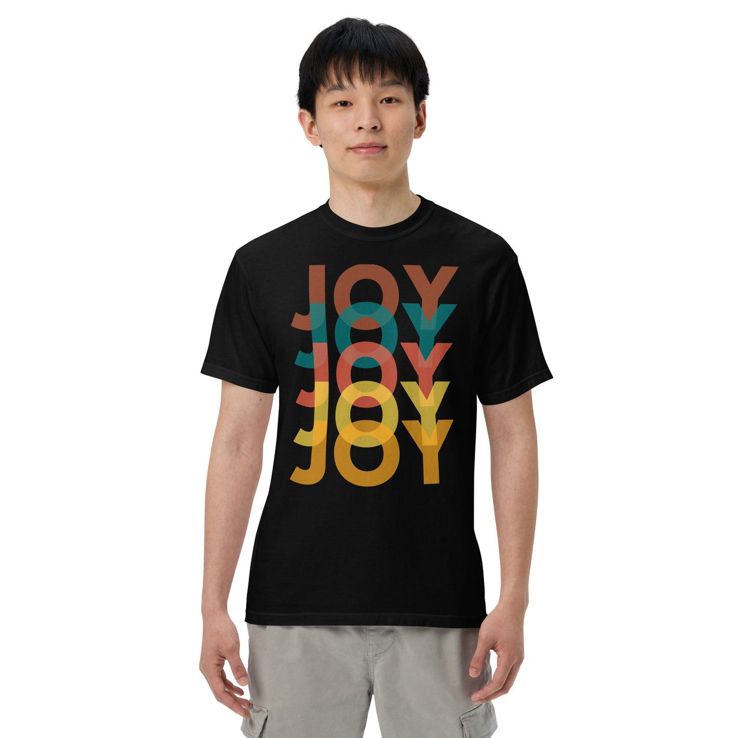 JOY Men’s garment-dyed heavyweight t-shirt