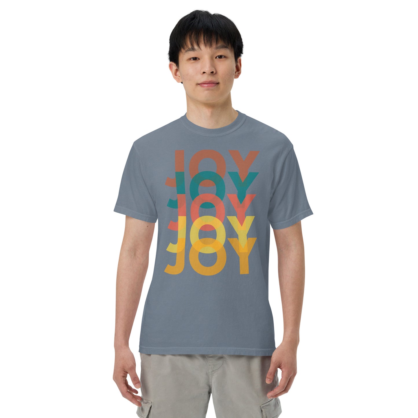 JOY Men’s garment-dyed heavyweight t-shirt