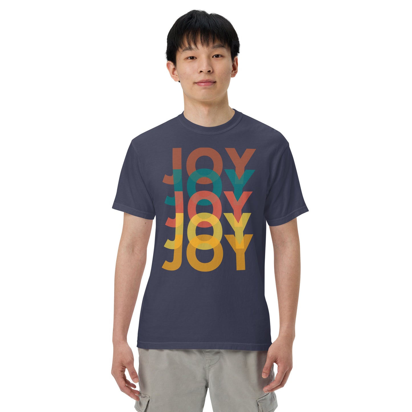 JOY Men’s garment-dyed heavyweight t-shirt