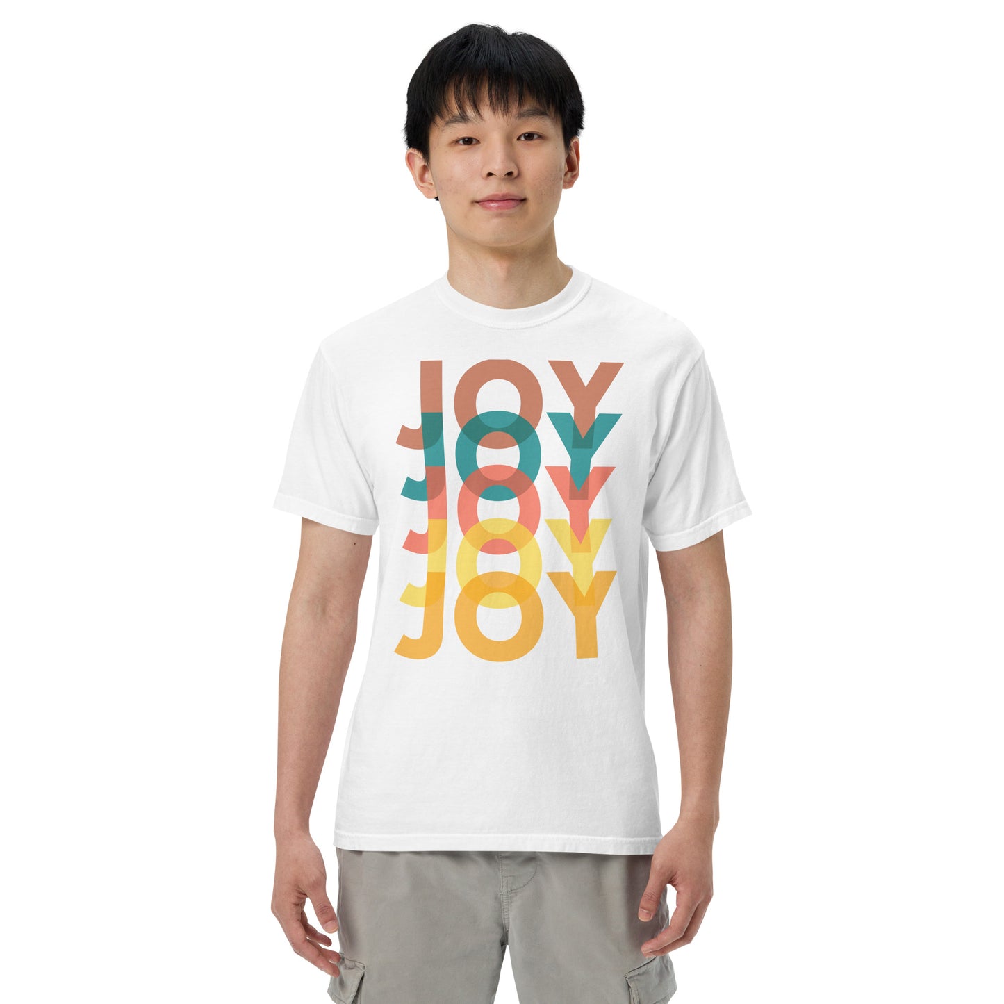 JOY Men’s garment-dyed heavyweight t-shirt