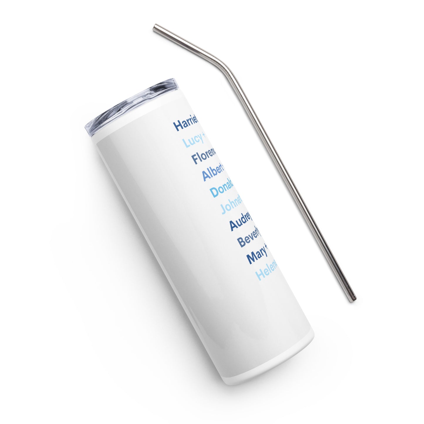 spelman presidents +JOY stainless steel tumbler