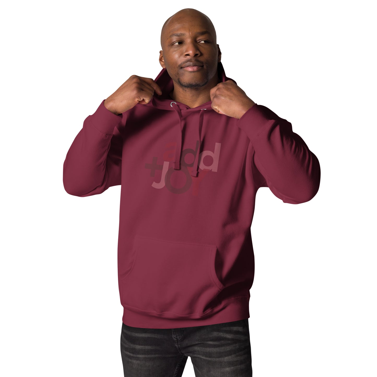 addJOY Morehouse Maroon unisex hoodie