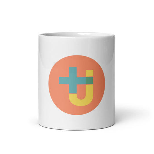 addJOY White glossy mug