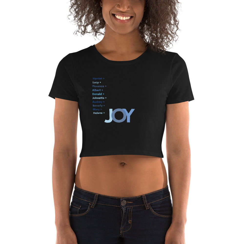 spelman presidents +JOY Women’s Crop Tee