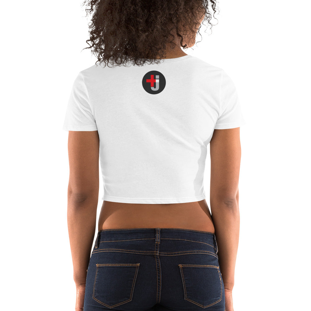 find a way or make JOY Women’s Crop Tee