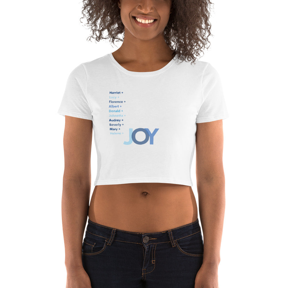 spelman presidents +JOY Women’s Crop Tee