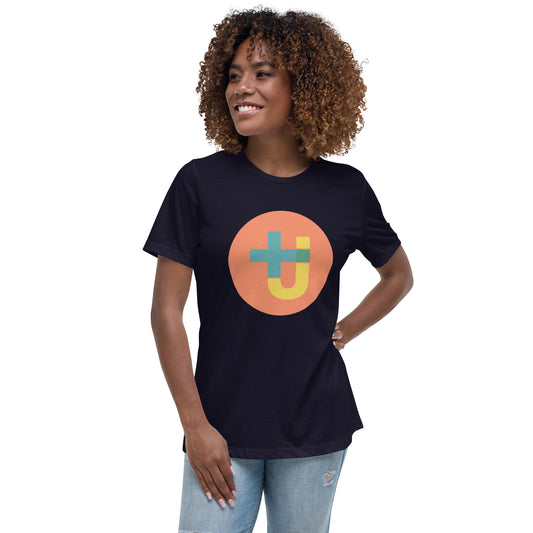 addJOY circle women's relaxed t-shirt